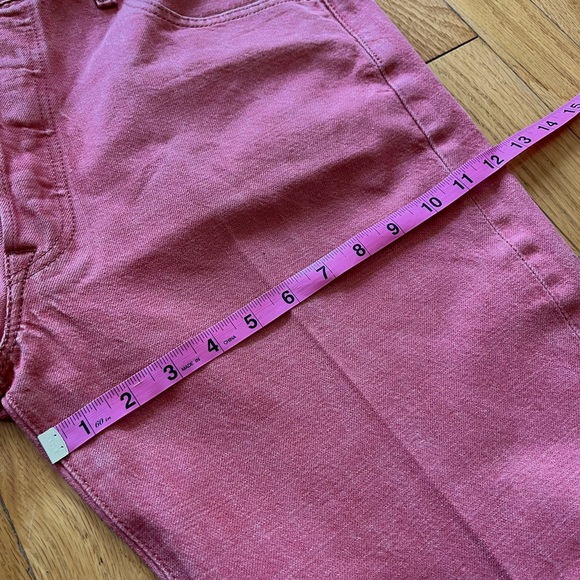 Levi’s 501 White Oak Cone Denim Jeans Red Light Wash Button Fly Classic Colorful - Picture 12 of 14